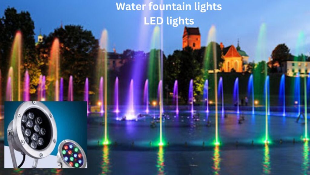 underwater/water fountain lights